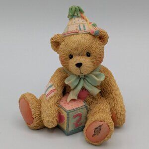 Cherished Teddies "Two Sweet Two Bear" (911321) 1992, Age 2 Bear Figurine